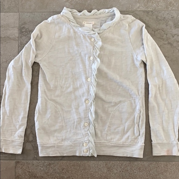 Crewcuts Other - J. Crew Crewcuts Button Down Cardigan w/Silk Trim